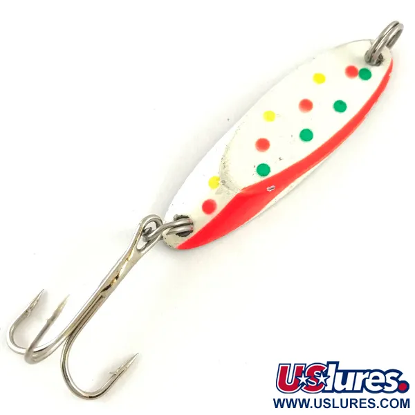 Vintage  Acme Kastmaster, 1/4oz Trout / Nickel fishing spoon #4256