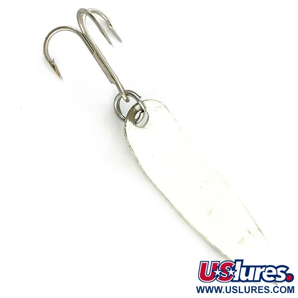 Vintage  Advance tackle Stinger Scorpio Glow, 3/16oz White / Black / Yellow fishing spoon #4283