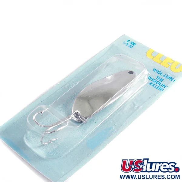  Seneca Little Cleo (Hula Girl), 1/3oz Nickel fishing spoon #4285