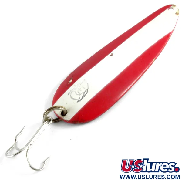 Vintage  Eppinger Dardevle, 1oz Red / White / Copper fishing spoon #4308