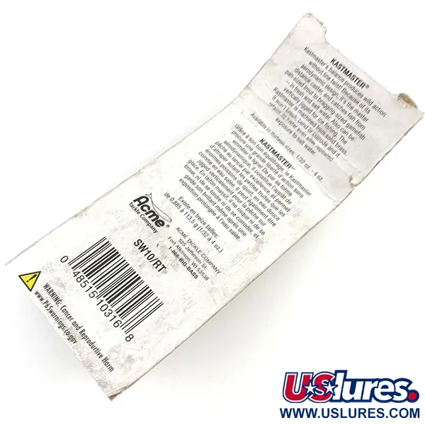  Acme Kastmaster UV, 1/4oz Trout fishing spoon #4363