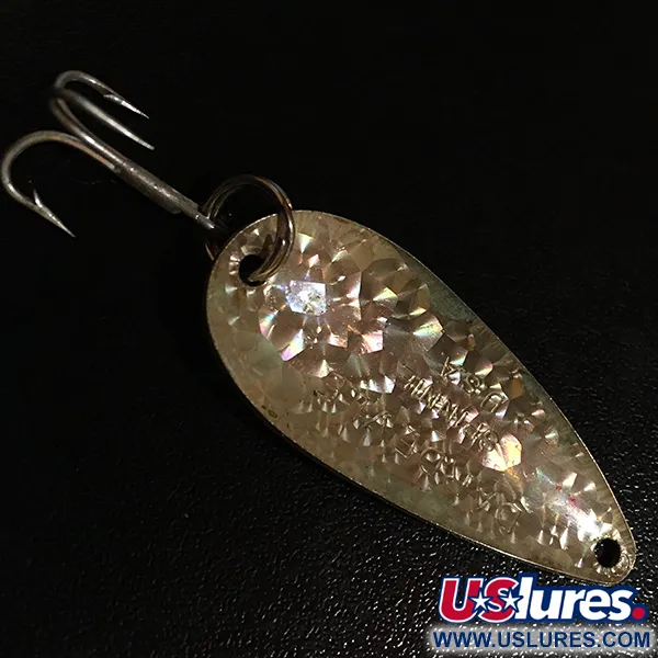 Vintage  Eppinger Dardevle Spinnie Crystal, 1/3oz Crystal, discontinued in 1980s fishing spoon #4408