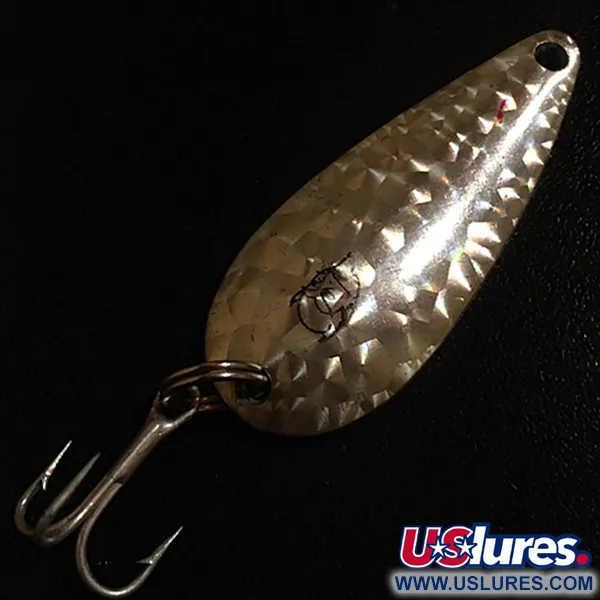 Vintage  Eppinger Dardevle Spinnie Crystal, 1/3oz Crystal, discontinued in 1980s fishing spoon #4408