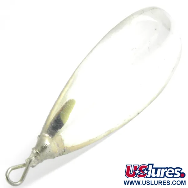 Vintage   Johnson Silver Minnow, 3/4oz Silver fishing spoon #4430