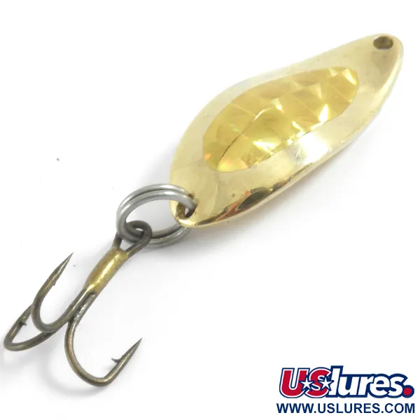 Vintage  Seneca Little Cleo, 3/16oz Gold fishing spoon #4440