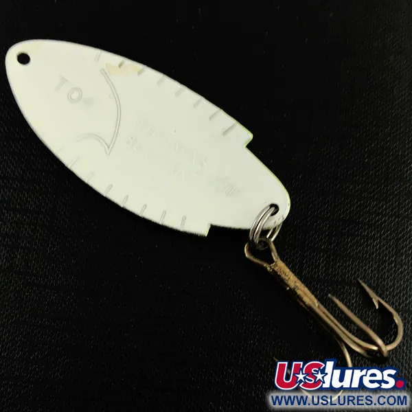 Vintage   Thomas Buoyant, 1/2oz Yellow Trout fishing spoon #4464