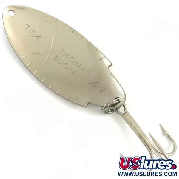 Vintage   Thomas Buoyant, 1/2oz Rainbow Trout fishing spoon #4465