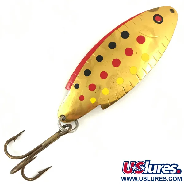 Vintage   Thomas Buoyant, 3/4oz Golden Trout fishing spoon #4469