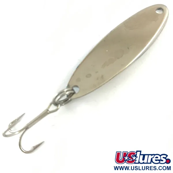 Vintage  Acme Kastmaster, 1/4oz Nickel / Blue fishing spoon #4492