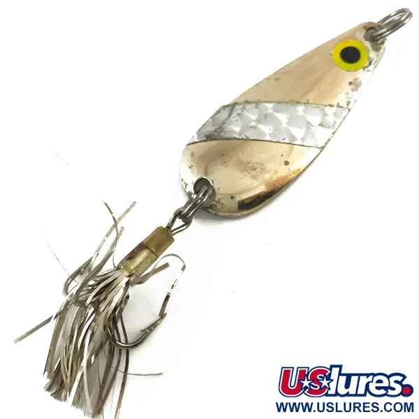 Vintage  Joe's Flies Lindy Finsel, 1/3oz Silver (Silver Plated) fishing spoon #4497
