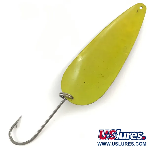 Vintage  American Sportsman Pro Spoon, 3/4oz Black / Red / Yellow fishing spoon #4498