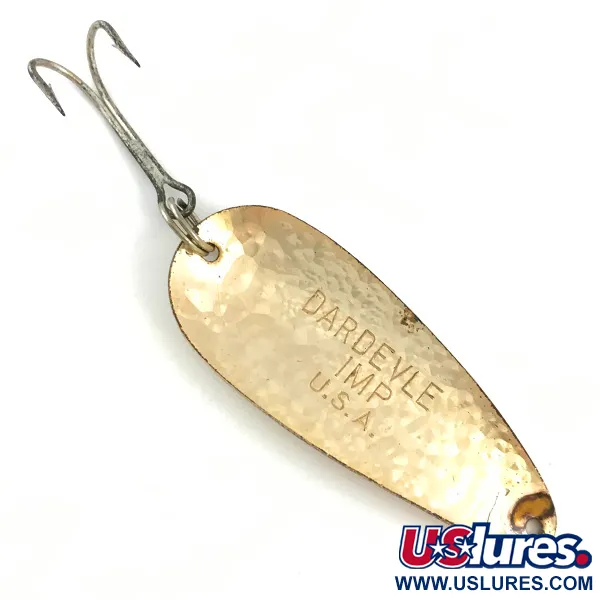 Vintage  Eppinger Dardevle Imp Crystal, 2/5oz Crystal (Silver Scale)  fishing spoon #4500