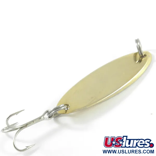 Vintage  Acme Kastmaster, 1/4oz Gold fishing spoon #4513