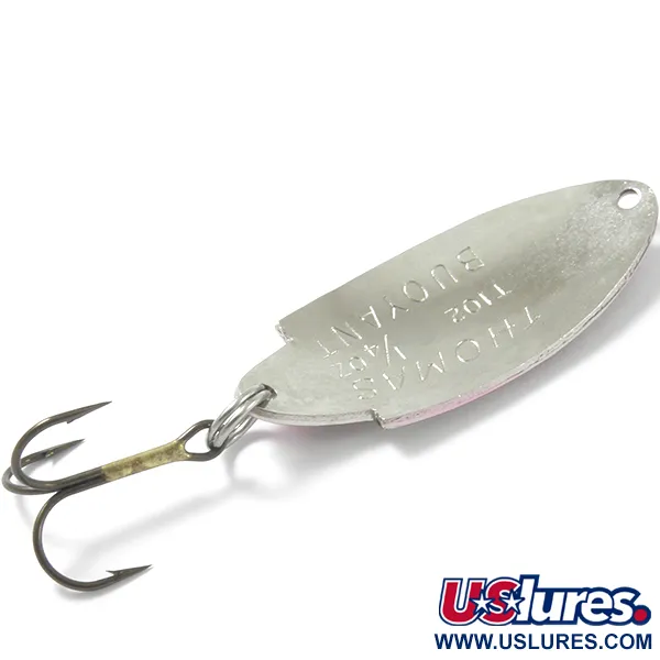 Vintage   Thomas Buoyant, 1/4oz Nickel / Trout fishing spoon #4514