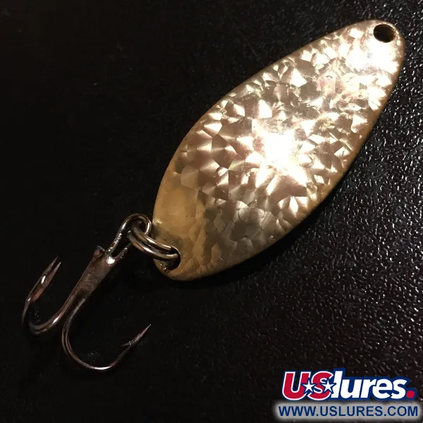 Vintage  Seneca Little Cleo Crystal, 1/4oz Crystal (Golden Scale)  fishing spoon #4516