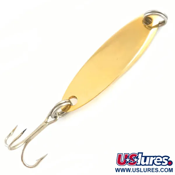 Vintage  Acme Kastmaster, 1/8oz Gold fishing spoon #4531
