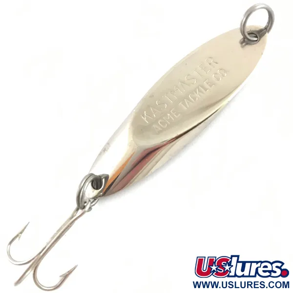 Vintage  Acme Kastmaster, 3/8oz Nickel fishing spoon #4532