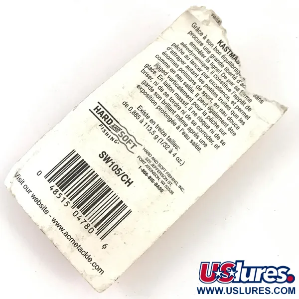  Acme Kastmaster, 1/8oz Nickel fishing spoon #4545