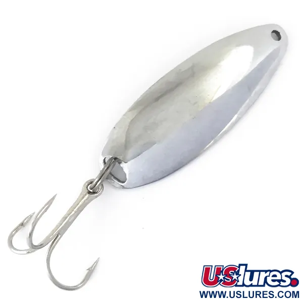 Vintage   Johnson Sprite, 1/3oz Nickel fishing spoon #4548