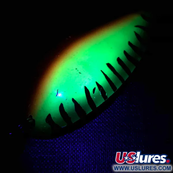 Vintage   Acme Little Cleo UV, 3/4oz Fire Tiger fishing spoon #4565