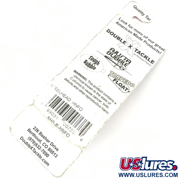  Rainbow Plastics  Steelhead UV, 1/2oz Hammered Nickel / Fluorescent Orange fishing spoon #4570