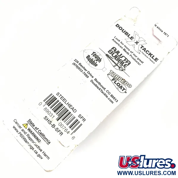  Rainbow Plastics  Steelhead UV, 1/2oz Fluorescent Orange fishing spoon #4571