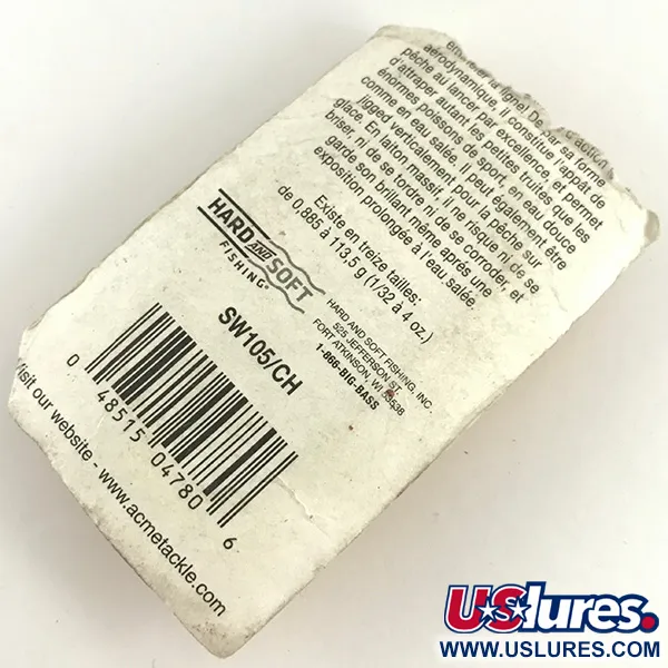  Acme Kastmaster , 1/8oz Nickel fishing spoon #4606