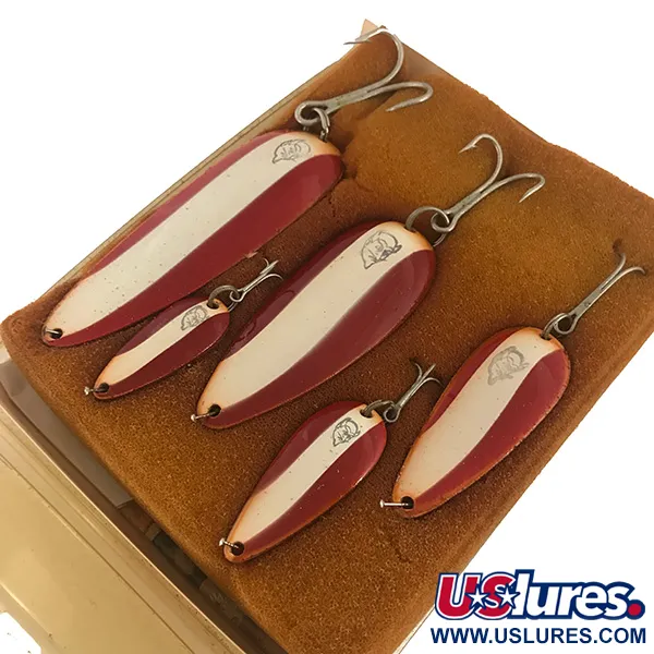   Eppinger Dardevle Kit, 1oz Red / White / Nickel fishing spoon #4694