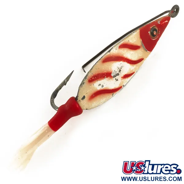 Vintage   Weedless Fred Arbogast 3 Hawaiian, 3/5oz  fishing spoon #4727