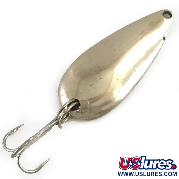 Vintage  Eppinger Dardevle Spinnie, 1/3oz Nickel fishing spoon #4728