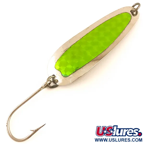 Vintage  Luhr Jensen Flutter Spoon UV, 1/4oz  fishing spoon #4746