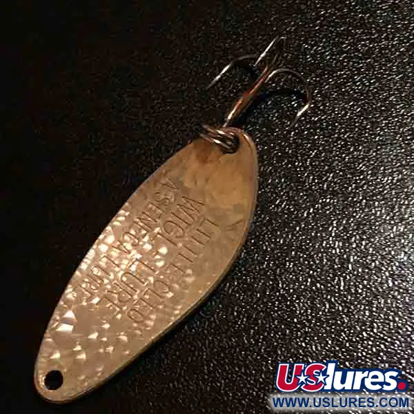 Vintage  Seneca Little Cleo Crystal, 1/4oz Crystal (Golden Scale) fishing spoon #4790