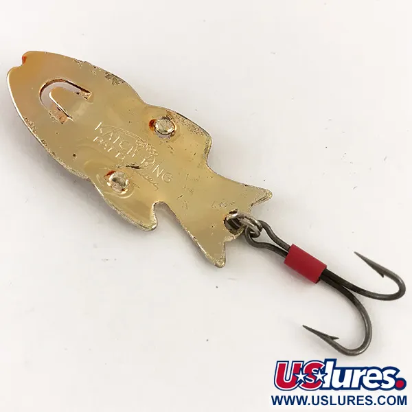 Vintage  Other Katch King, 1/4oz Gold fishing spoon #4805