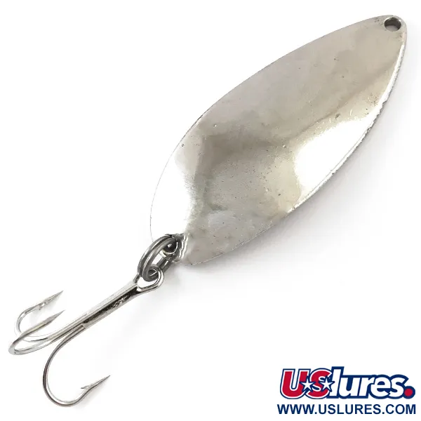 Vintage  Seneca Little Cleo (Hula Girl), 3/4oz Nickel fishing spoon #4819