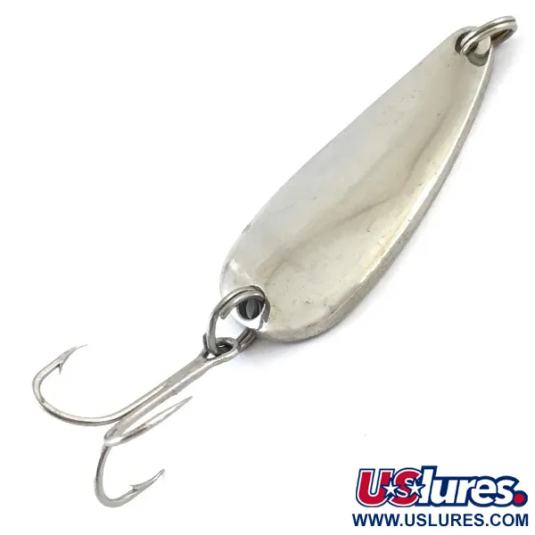 Vintage  Bass Pro Shops Bass Pro, 3/5oz Nickel fishing spoon #4872