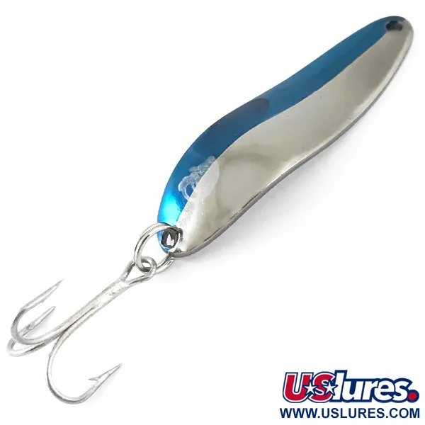 Vintage  Eppinger Dardevle Cop-E-Cat 7300, 1/3oz Nickel / Blue fishing spoon #4878