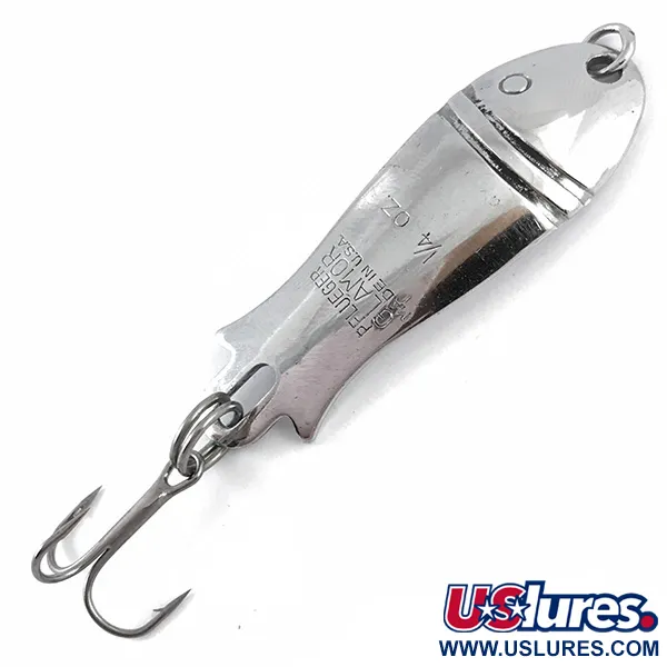 Vintage   Pflueger GLAMOR, 1/4oz Nickel fishing spoon #4888