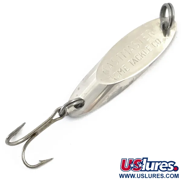 Vintage  Acme Kastmaster , 1/8oz Nickel fishing spoon #4896