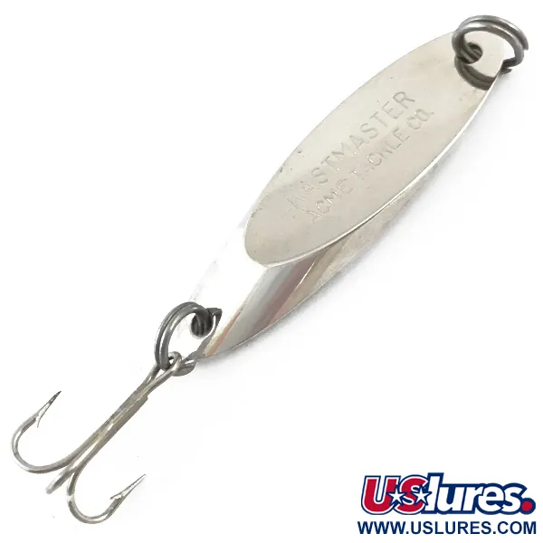 Vintage  Acme Kastmaster , 1/4oz Nickel fishing spoon #4898