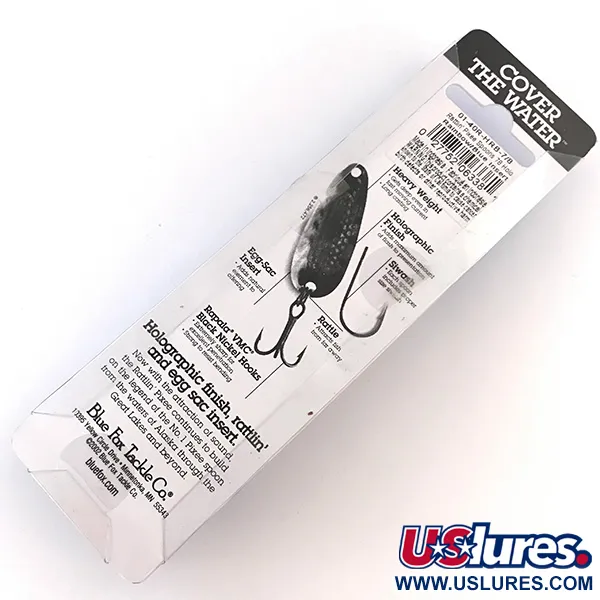   Blue Fox Rattlin Pixee, 3/4oz Rainbow Trout / Blue fishing spoon #4956