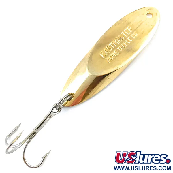 Vintage  Acme Kastmaster , 3/4oz Gold fishing spoon #4971