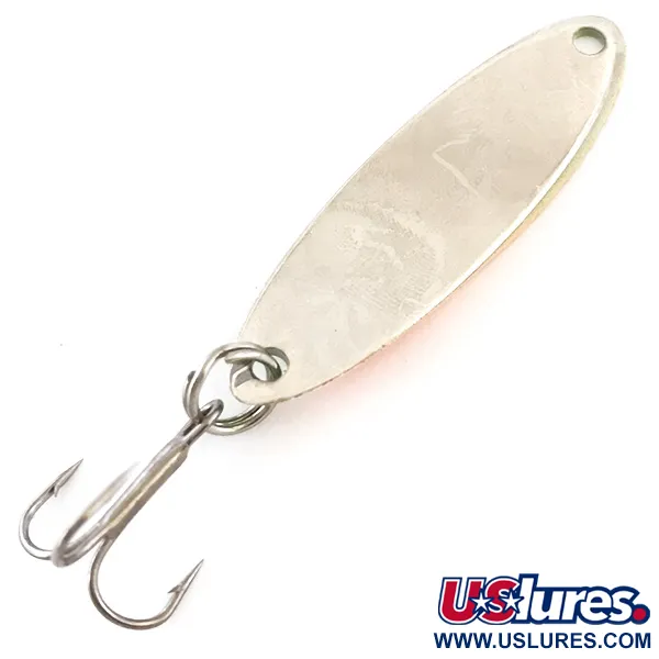 Vintage  Acme Kastmaster UV, 1/4oz Fire Tiger / Nickel fishing spoon #4978