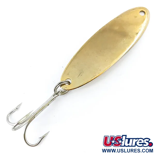 Vintage  Acme Kastmaster , 3/4oz Gold fishing spoon #4984