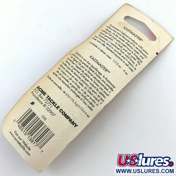  Acme Kastmaster , 3/8oz Nickel / Hologram fishing spoon #5044