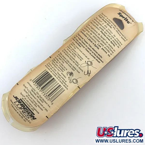   Johnson Sprite, 3/4oz Gold fishing spoon #5045