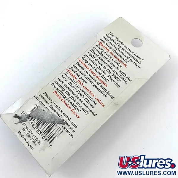   Stanley Jigs, 1/4oz Rainbow Green / Nickel fishing spoon #5048