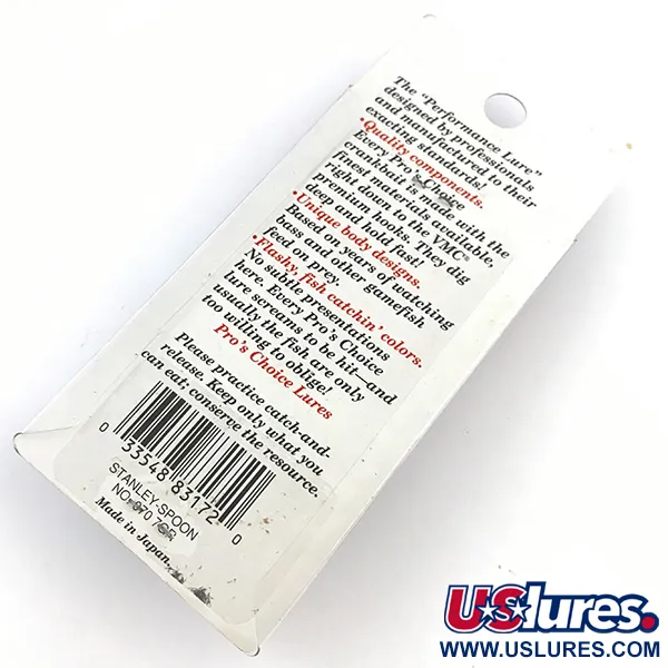   Stanley Jigs, 1/3oz Gold fishing spoon #5061