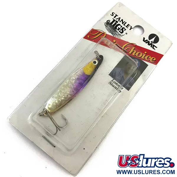   Stanley Jigs, 1/3oz Silver / Purple Hologram fishing spoon #5062