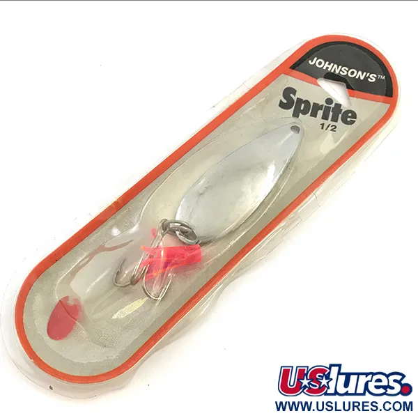   Johnson Sprite, 1/2oz Nickel fishing spoon #5065