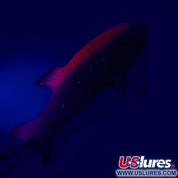 Vintage  Acme Phoebe, 1/8oz Fire Tiger / Gold fishing spoon #5082